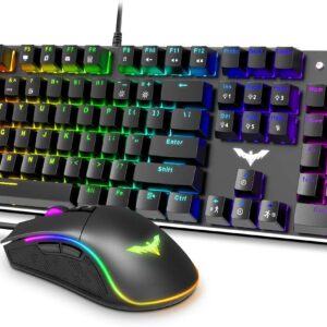 Kit gamer teclado y mouse Havit