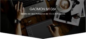 tableta grapiz profesional GAOMON M106K